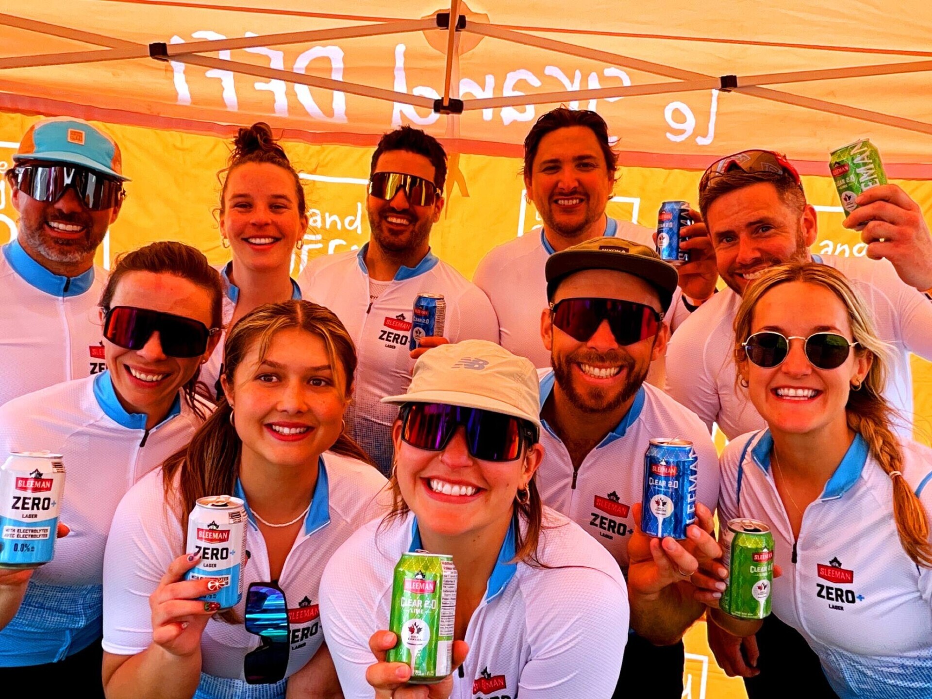 The Quebec team at le Grand Défi
